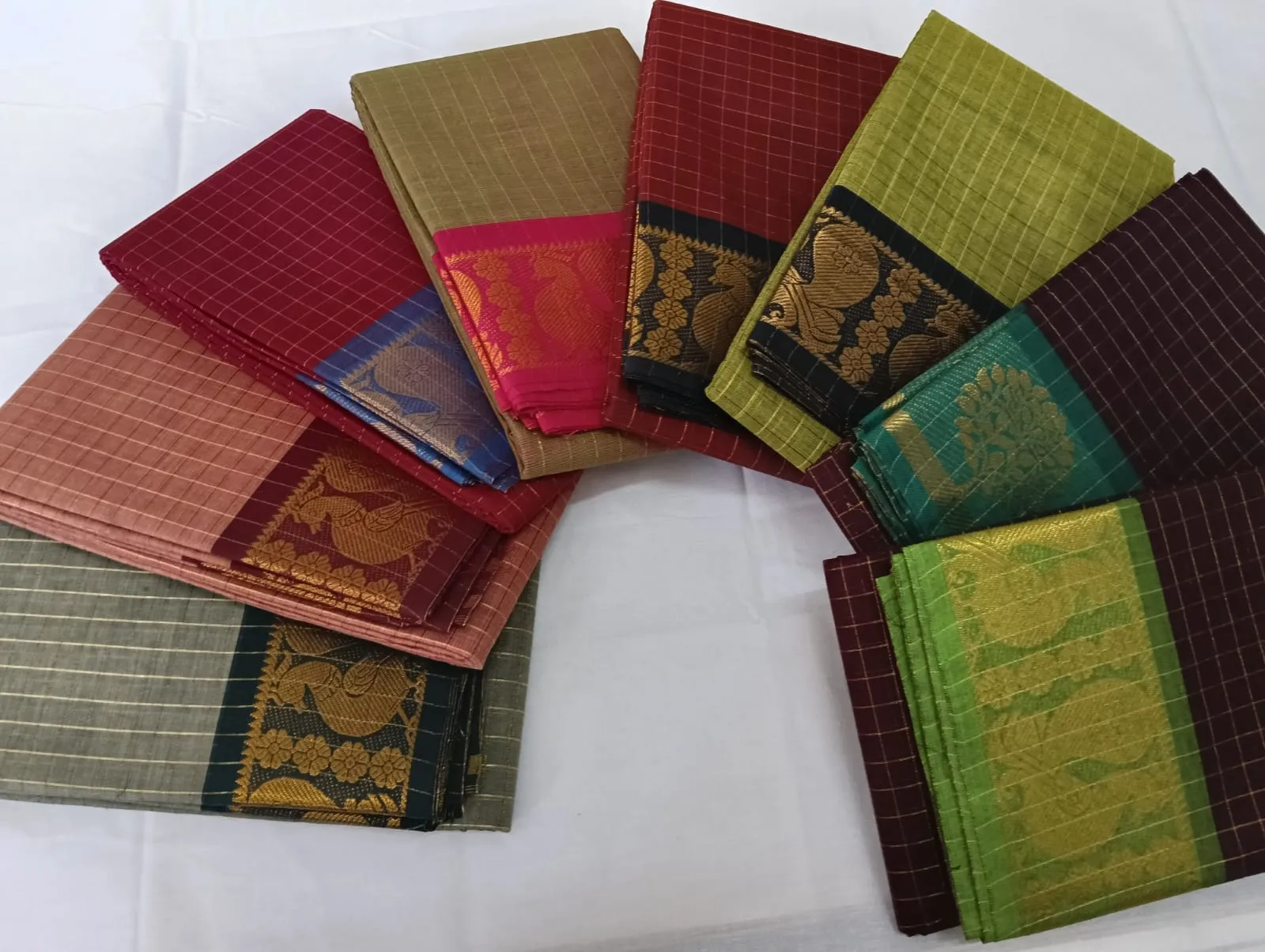 Sungudi Cotton saree