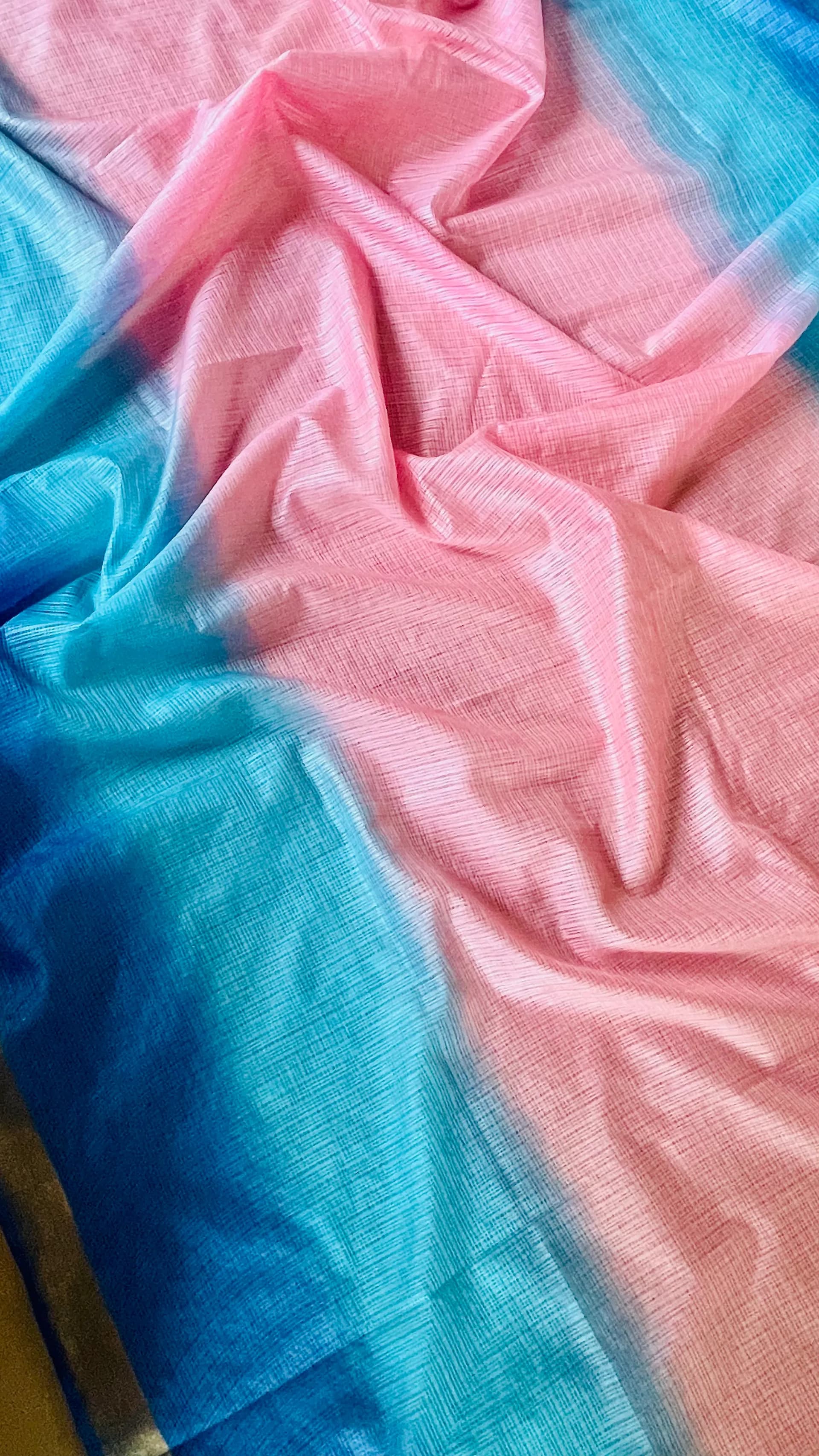 Pink-blue combo Kota doriya