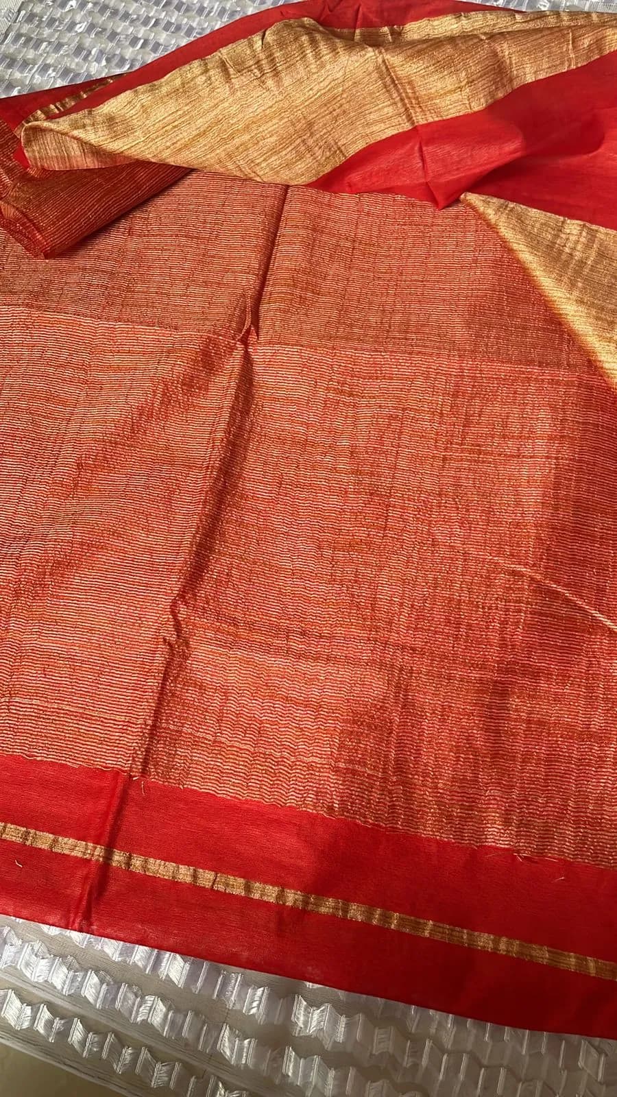 Premium striped Kota silk