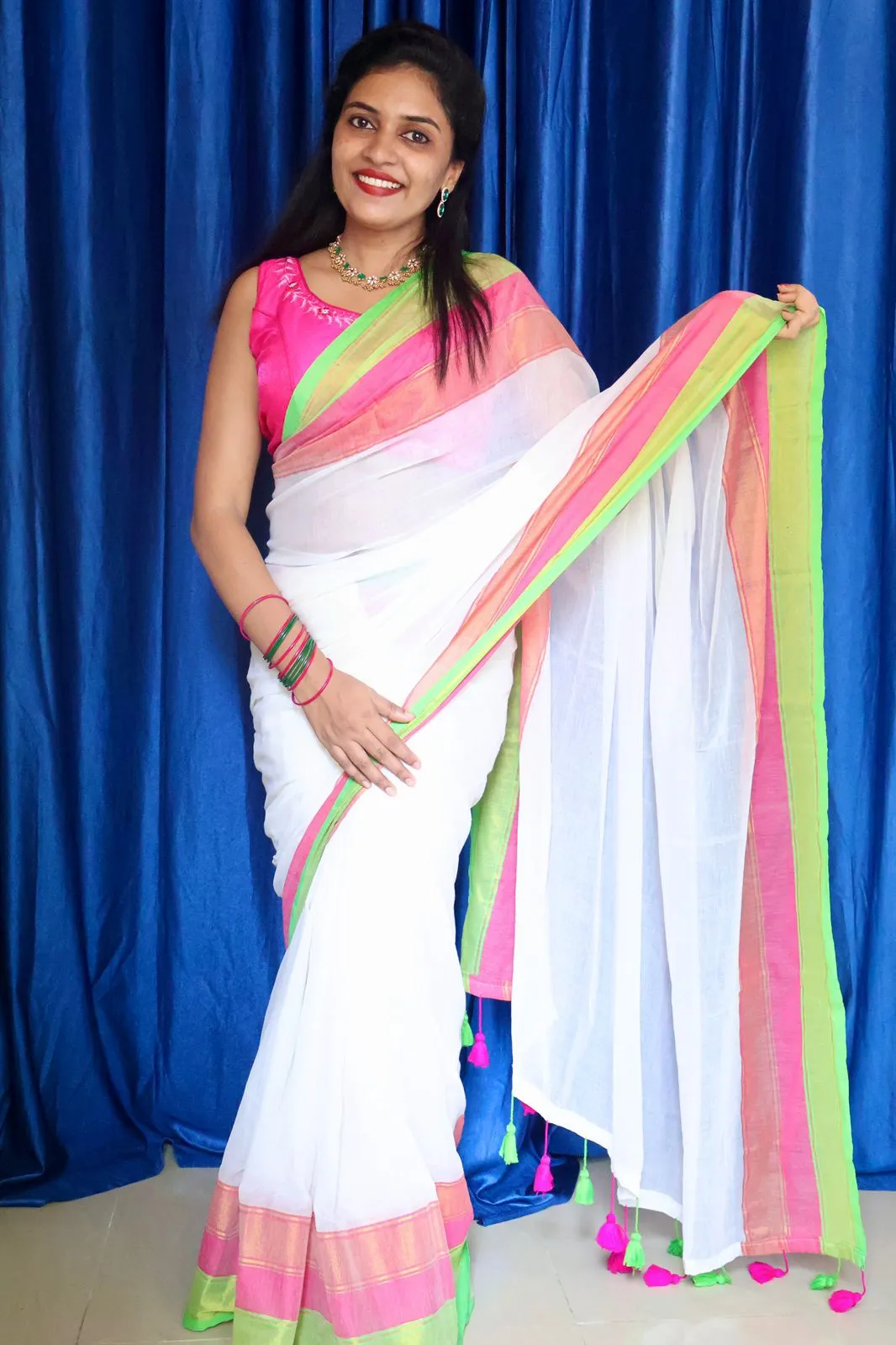 120 count mulcotton Gulabi