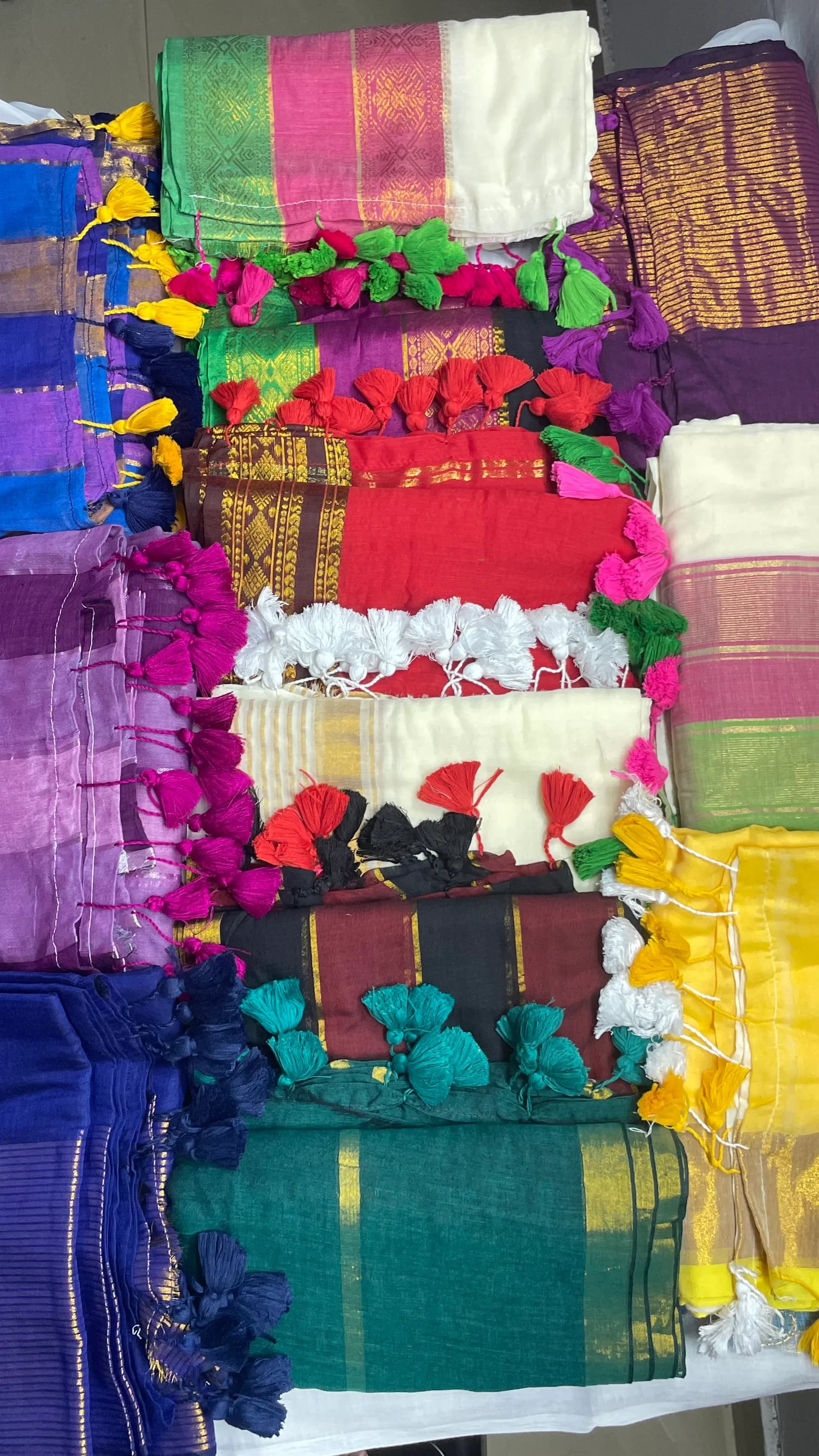 120 count Mulcotton Saree